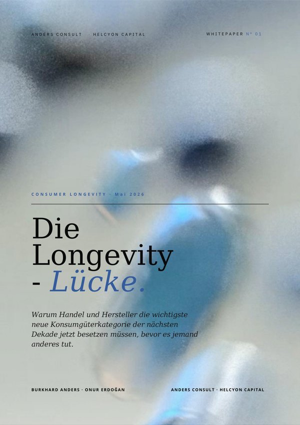 Die Longevity-Lücke — Whitepaper Cover